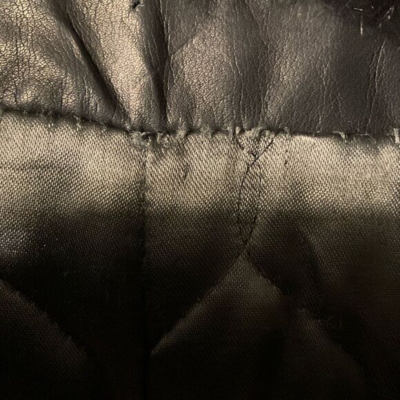 Mr Sabre Rare Vintage Late 70’s early 80’s Leather Coat - Picture 7 of 16